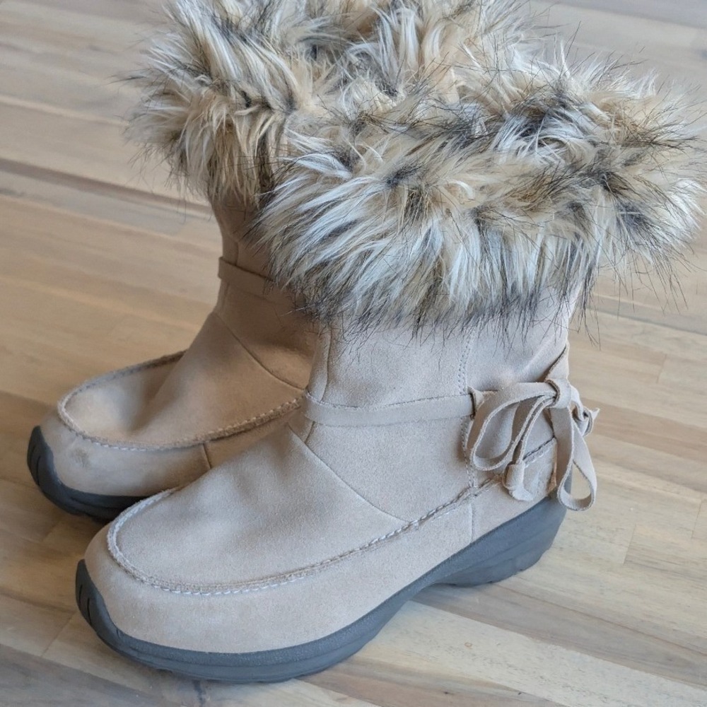 SOREL Northern Light Tall Boots Women's Size 9.5 Tan